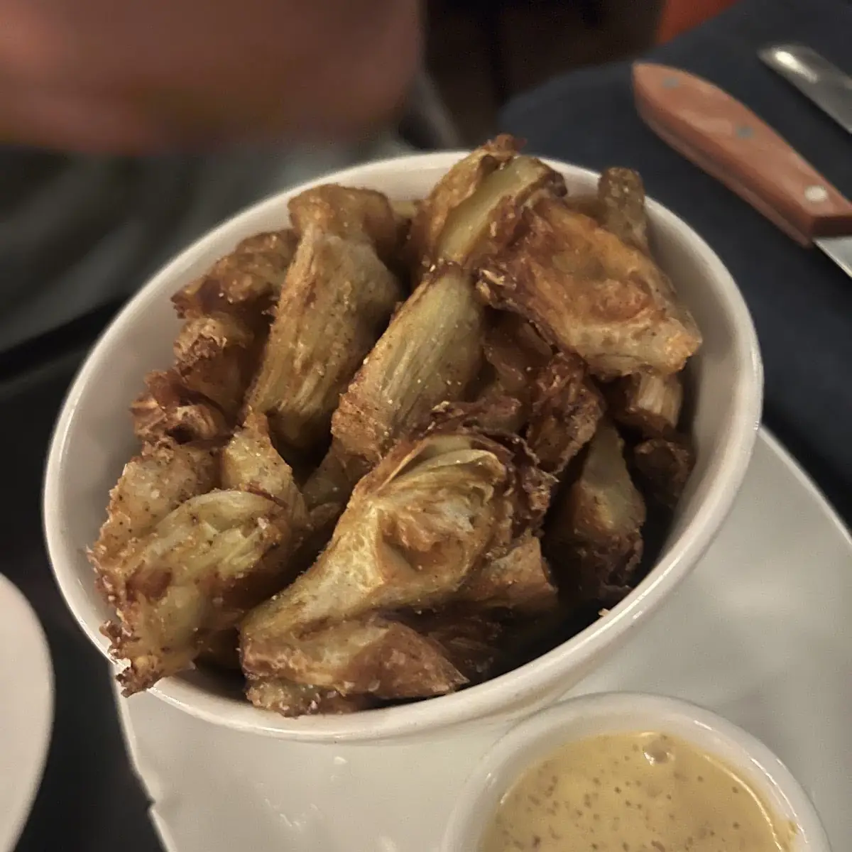 Fried Baby Artichokes