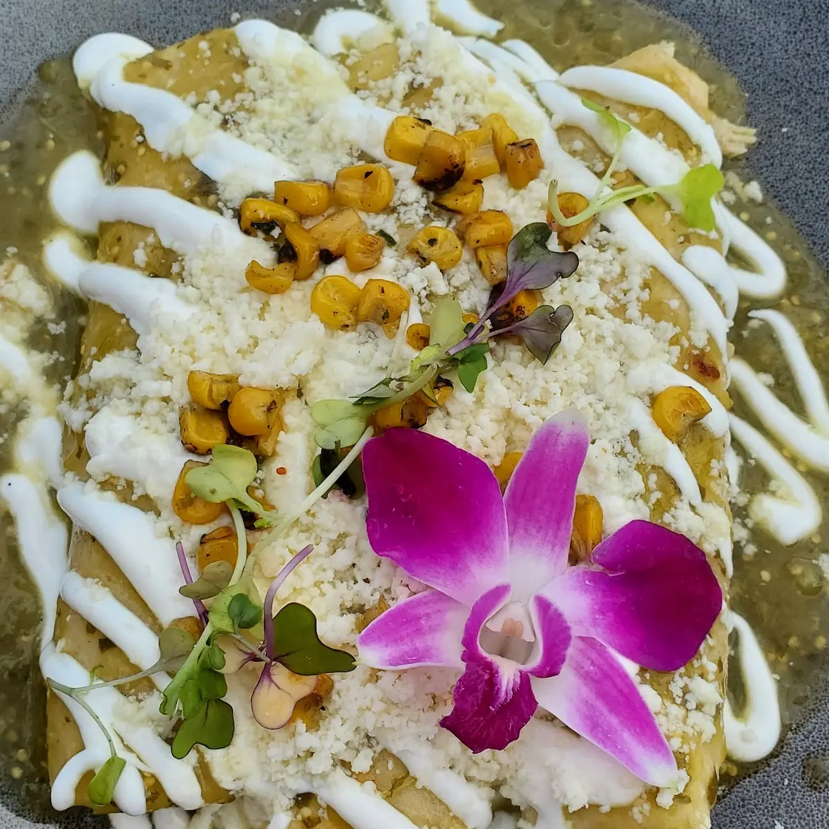 Enchiladas Verdes
