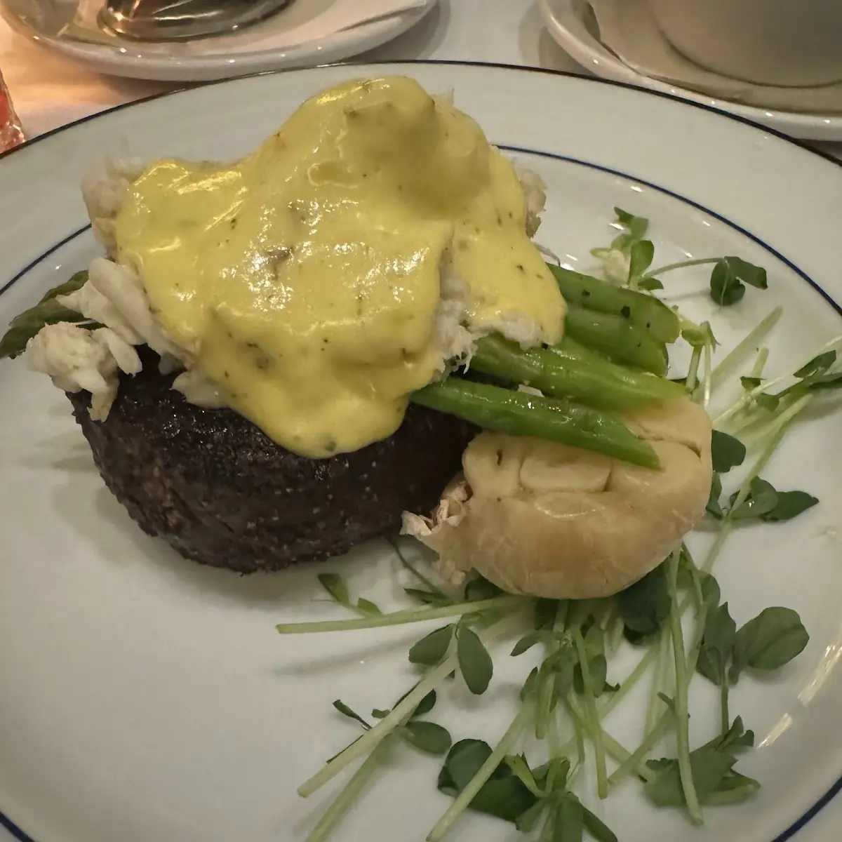 Crab Cake Oscar