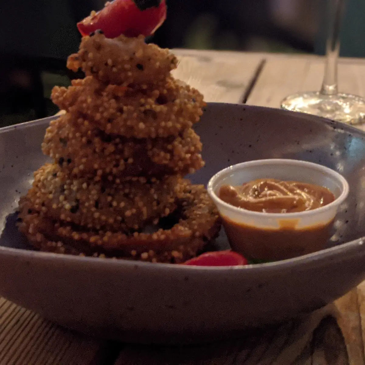 Quinoa Onion Rings