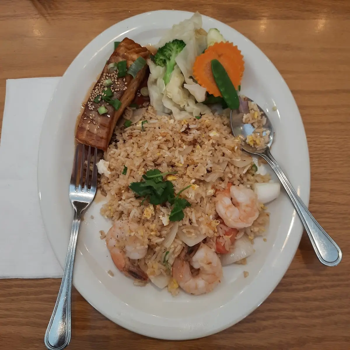 Salmon Fried Rice