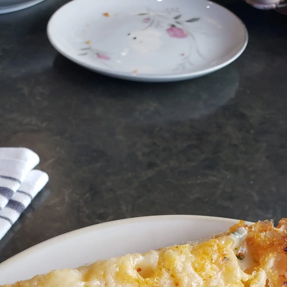 Ciabatta Garlic Bread with Provolone