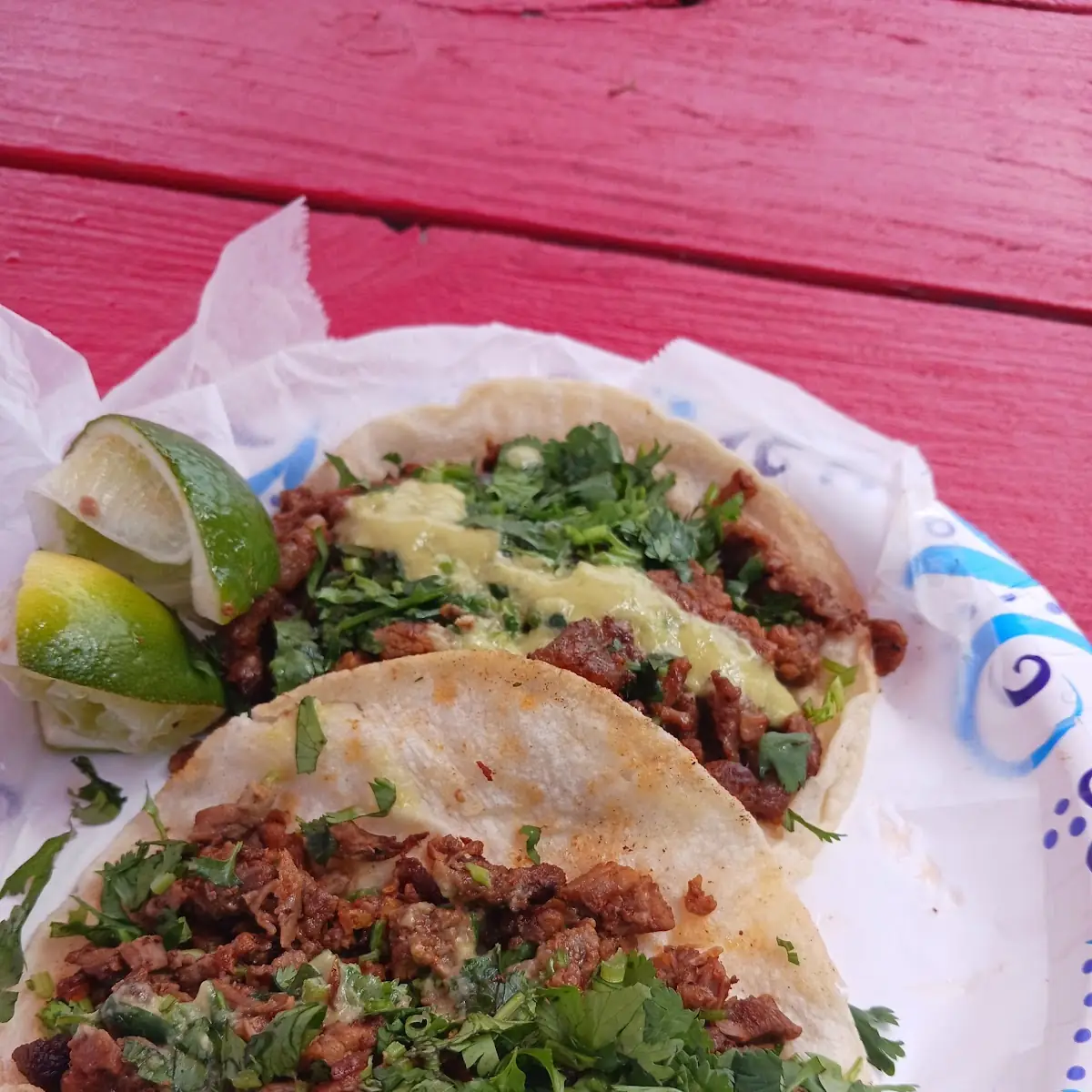 Carne Asada Taco Plate