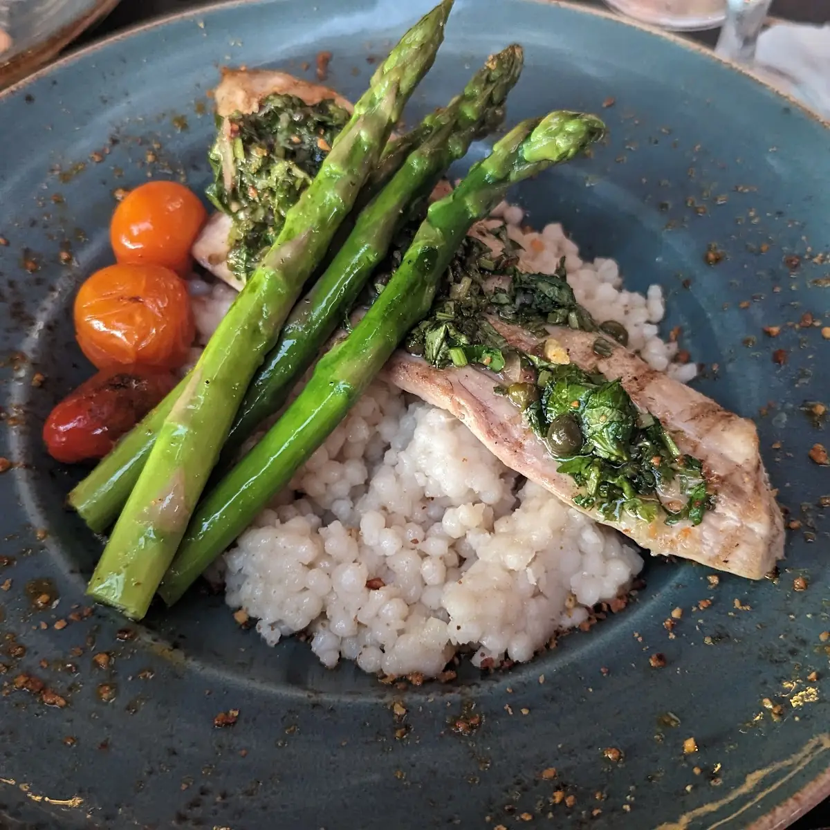Pan Seared Kona Kampachi