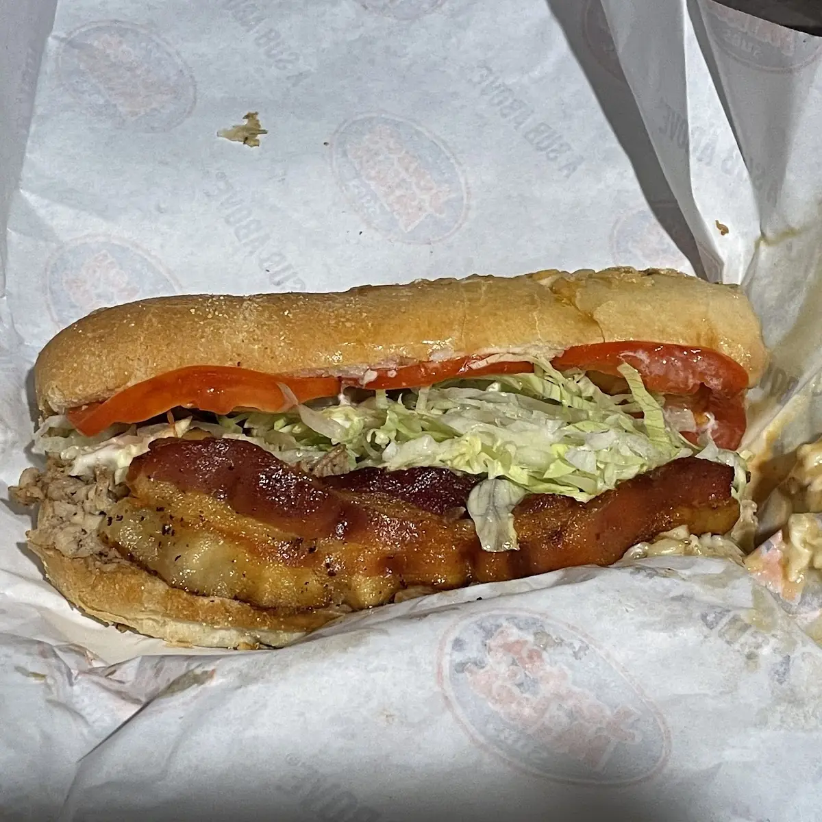 Bacon Ranch Chicken Cheese Steak