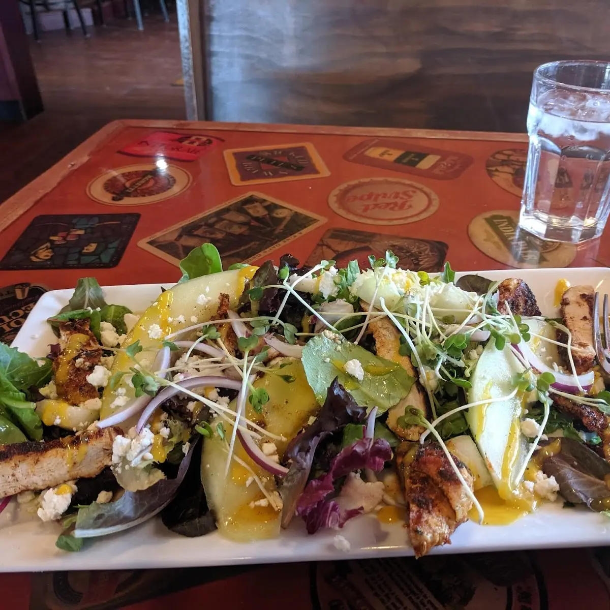 Pear and Chicken Salad