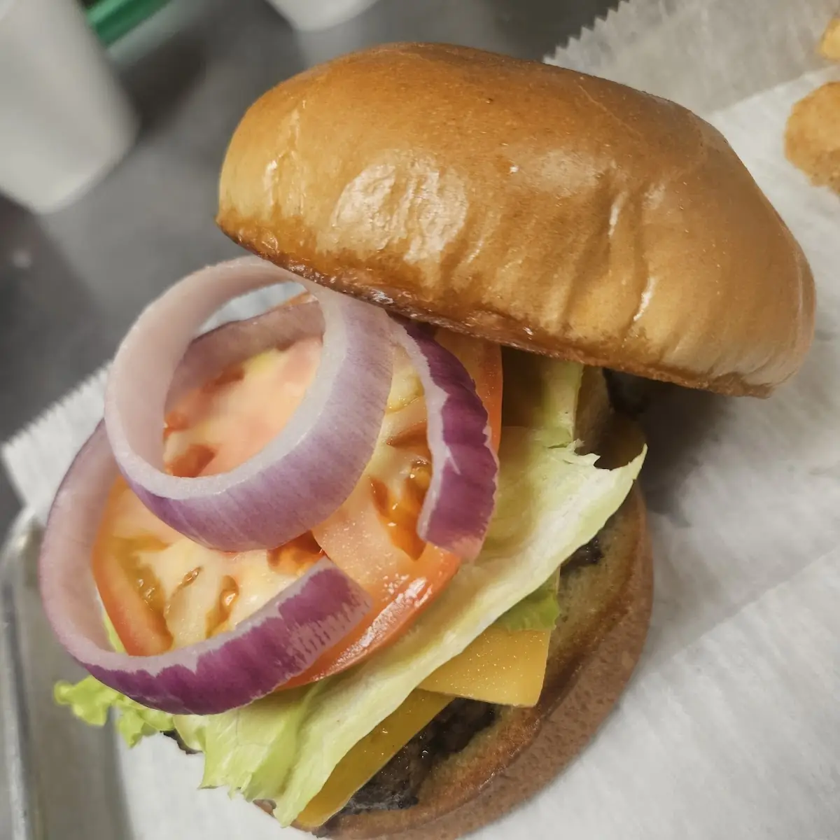 Hoopster Burger