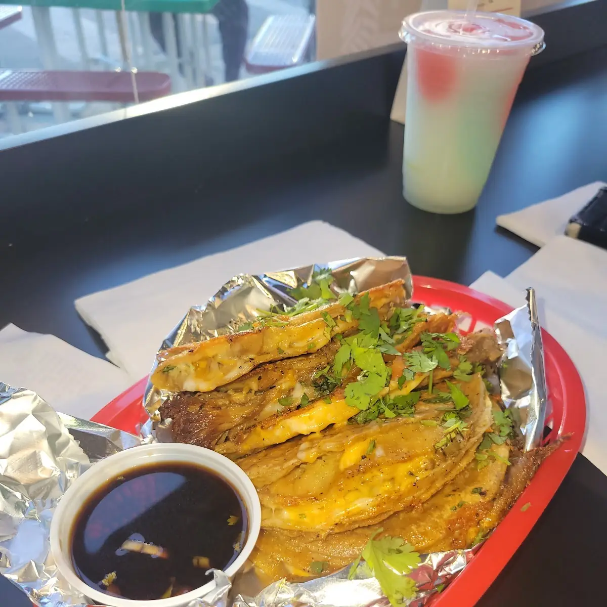 Chicken Birria Tacos