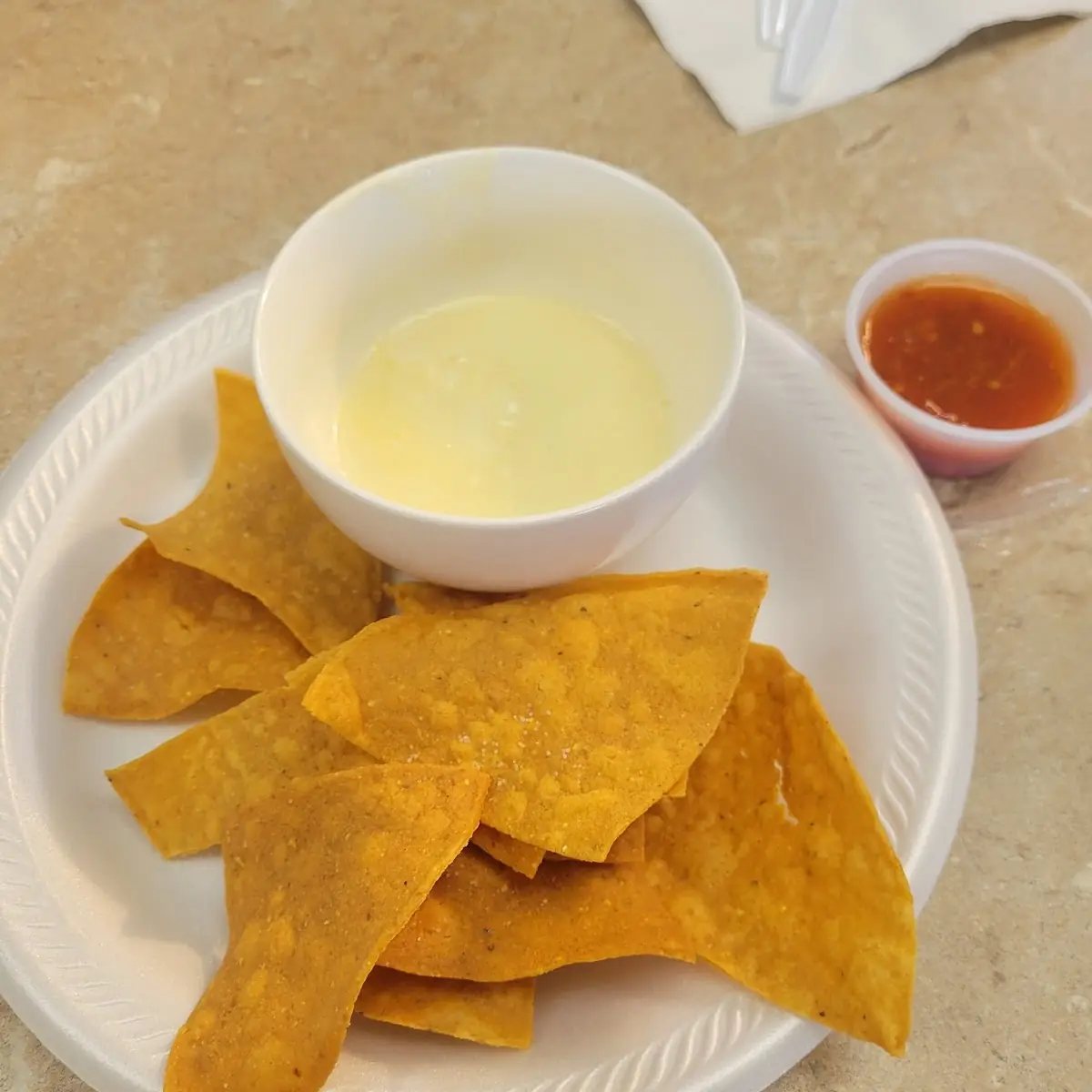 Chips and Queso Dip