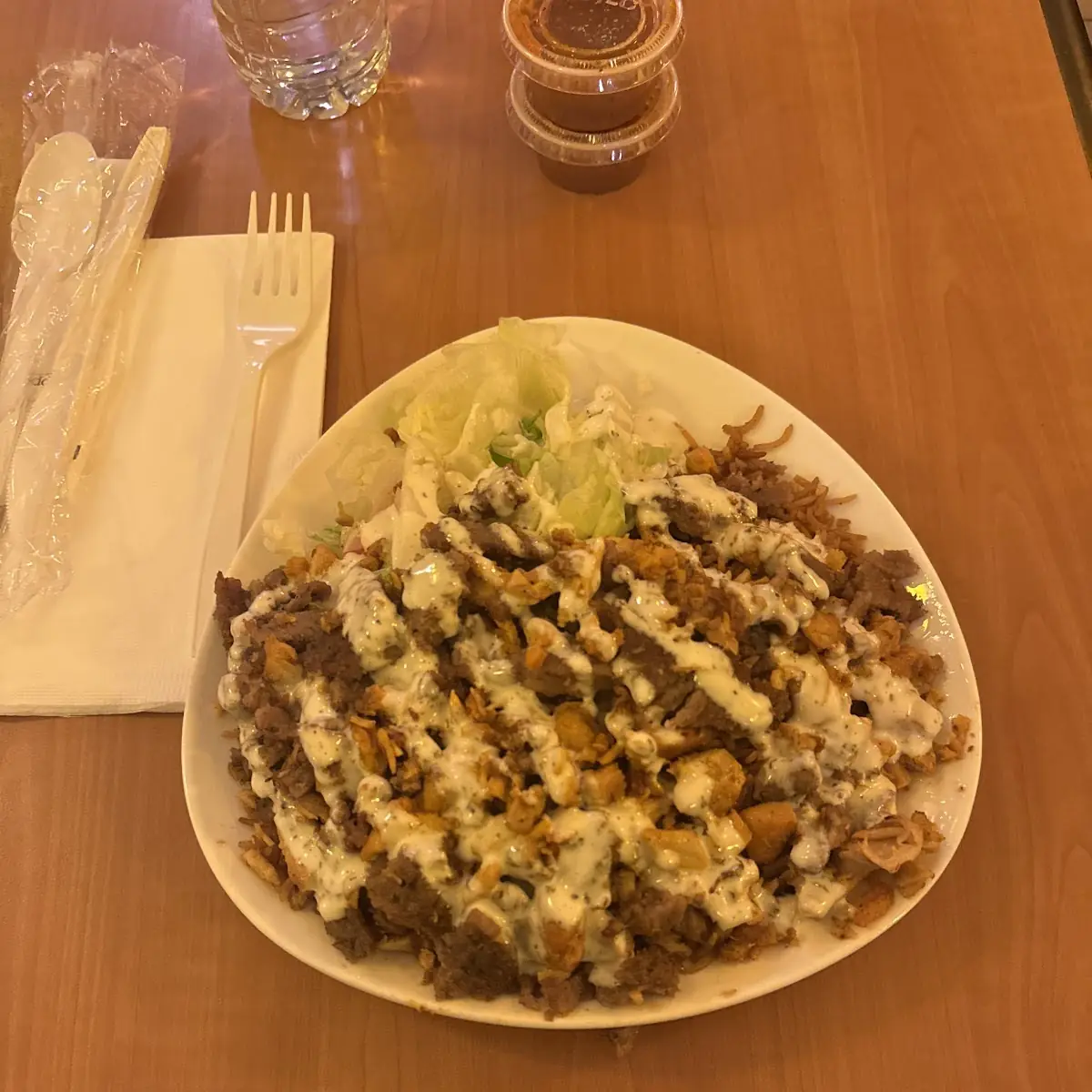 Lamb Andhra Chicken Curry with Rice