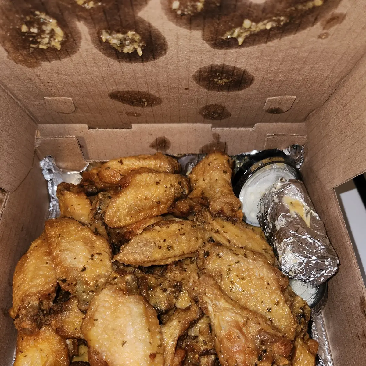 Garlic Parmesan Wings