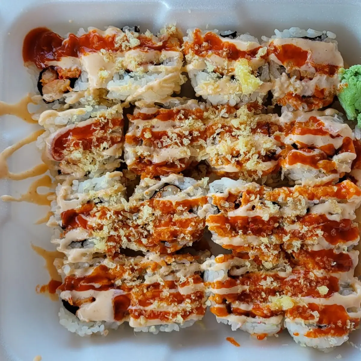 Spicy Crawfish Sushi Roll