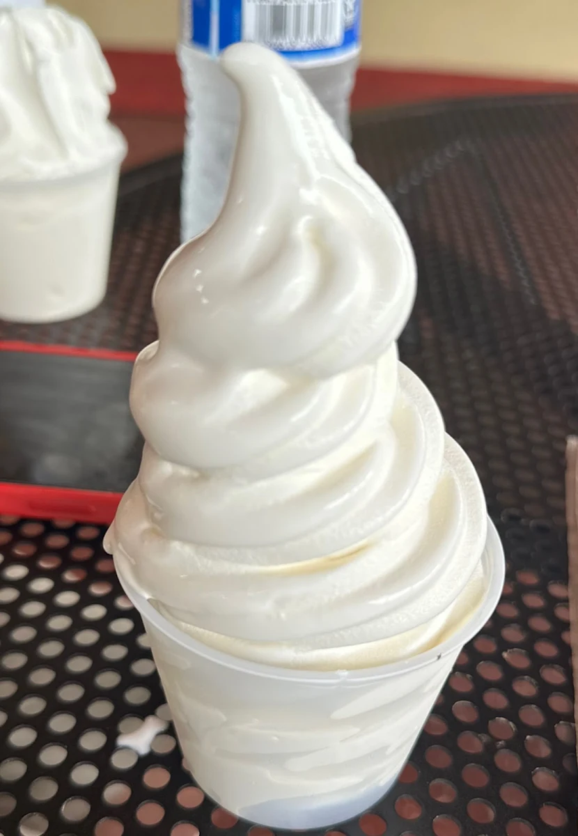 Soft Serve Vanilla Ice Cream
