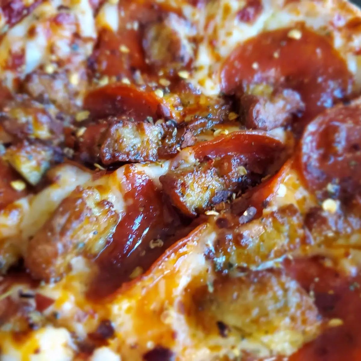 Pepperoni Sausage Pizza