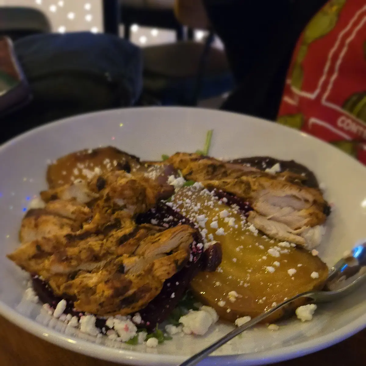 Beet Salad with Grilled Chicken