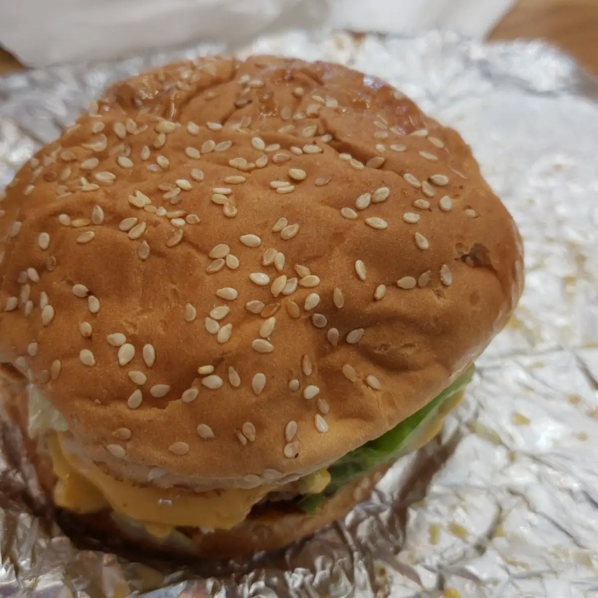 Double Cheeseburger w A1