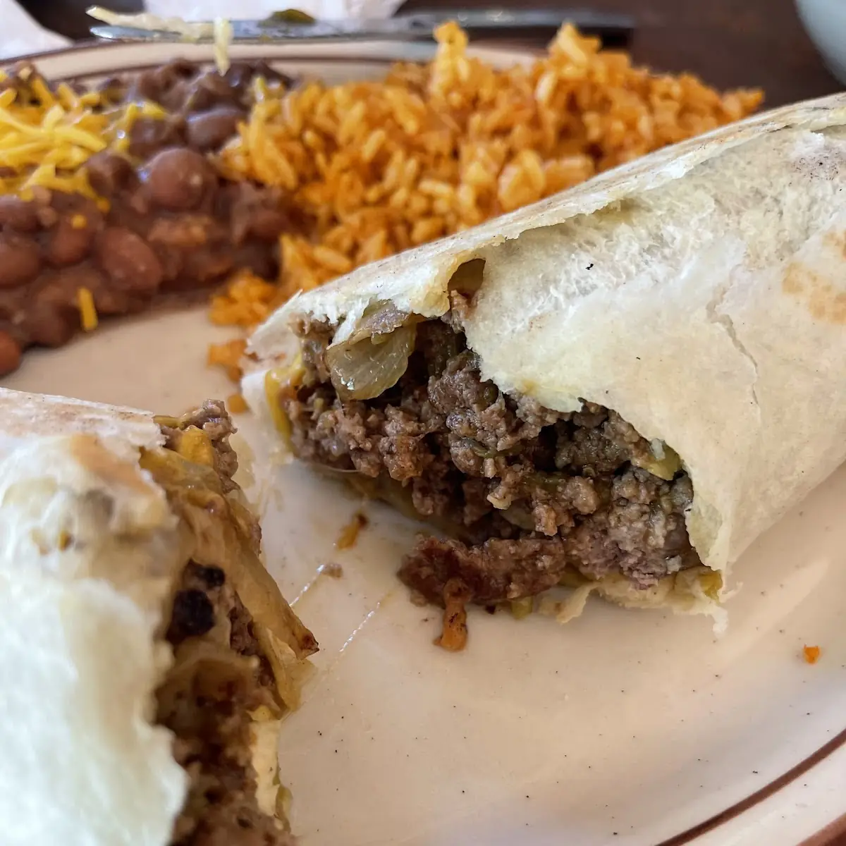 Green Chili Burrito