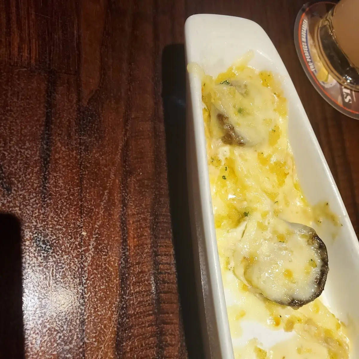 White Cheddar Stuffed Mushrooms