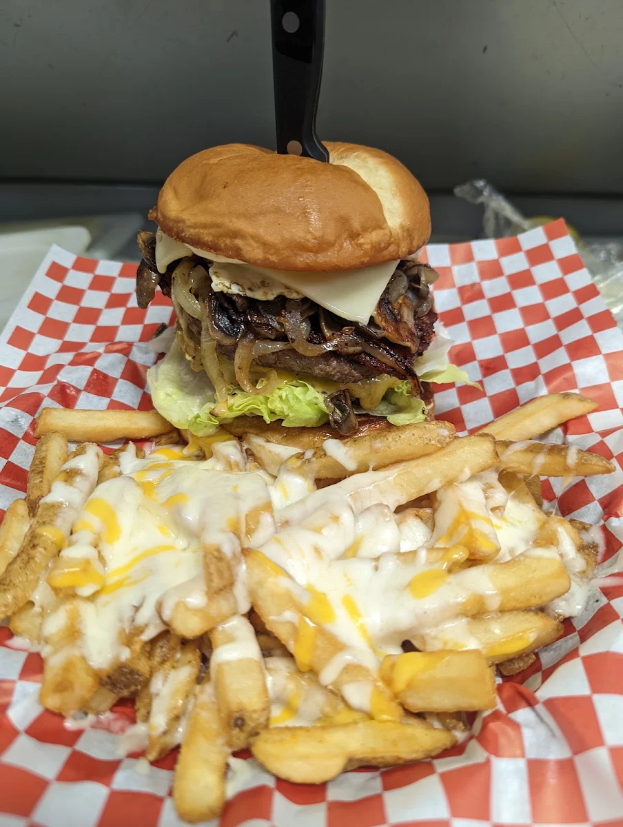 Custom Ghost Hole Burger