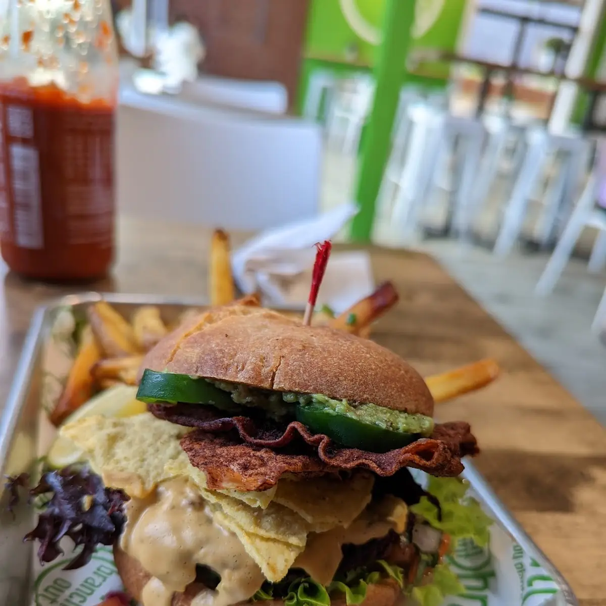 Nacho Burger