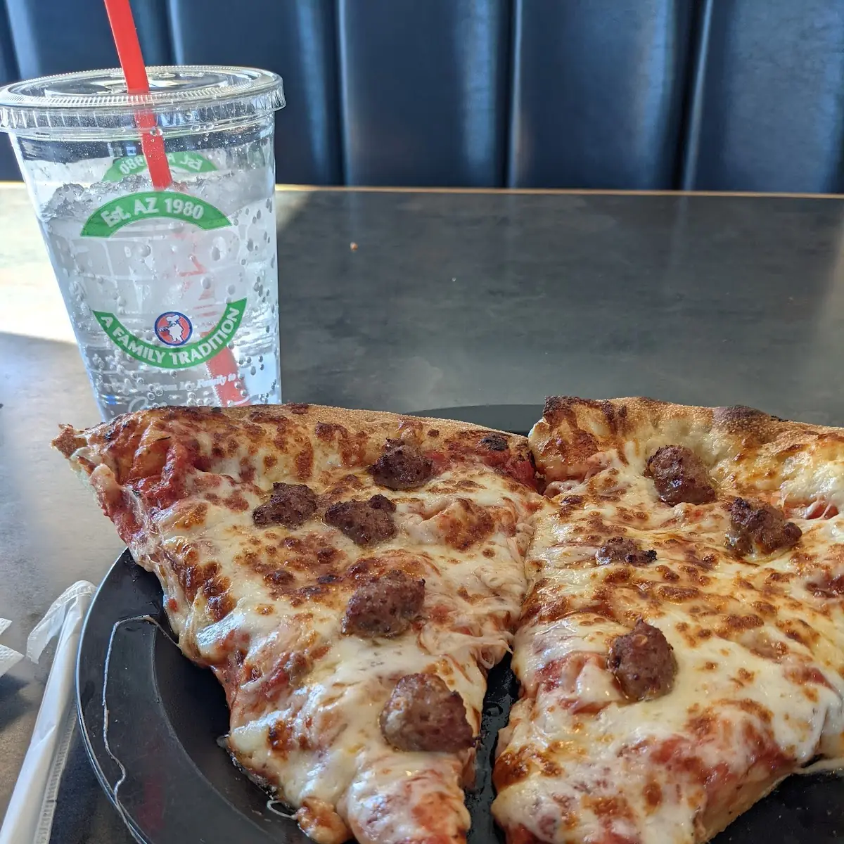 Sausage Pizza Slices