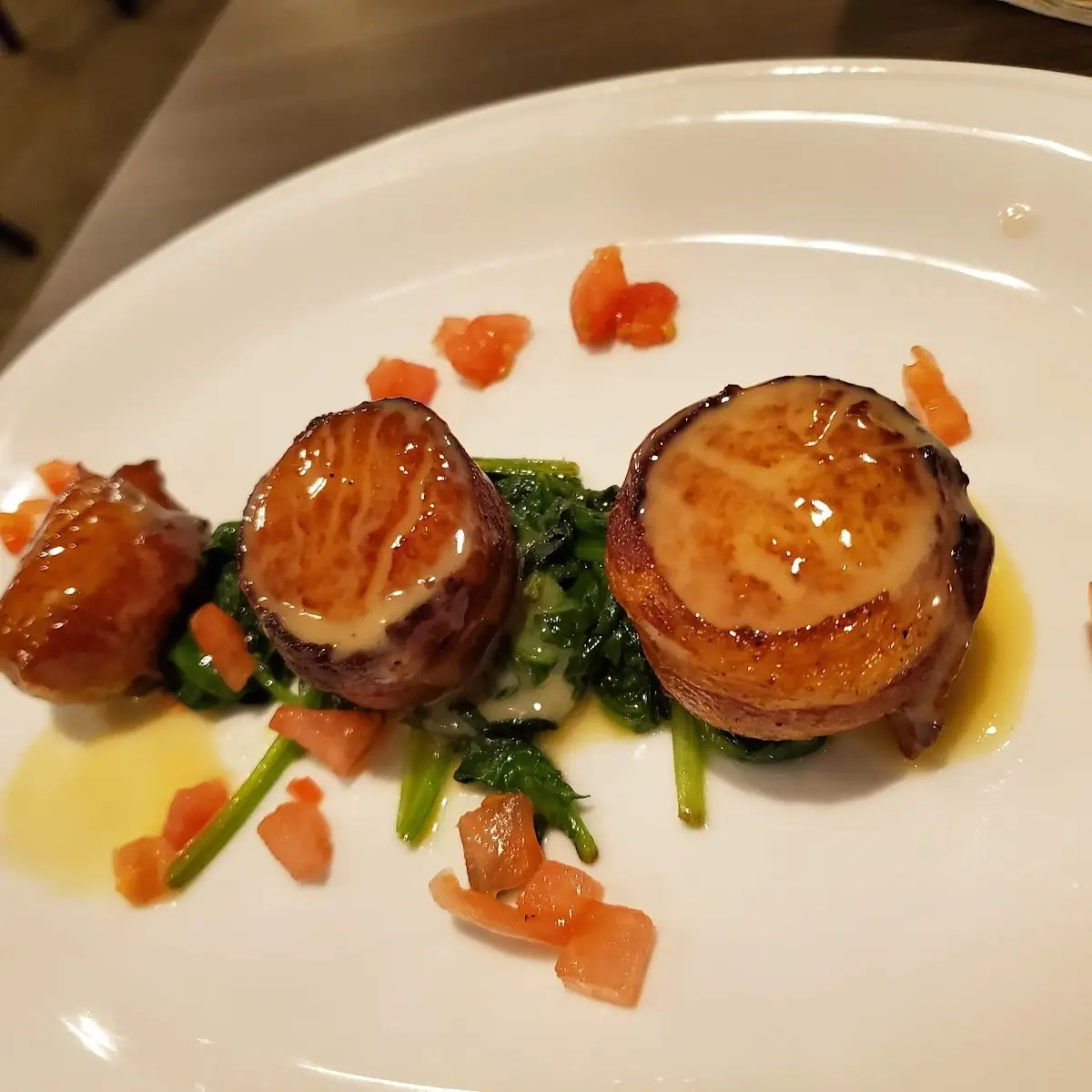 Bacon Wrapped Scallops