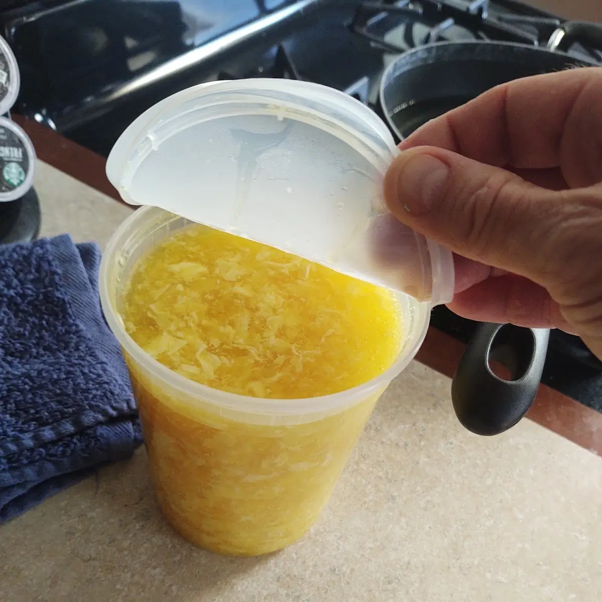 Egg Drop Soup Extra Egg