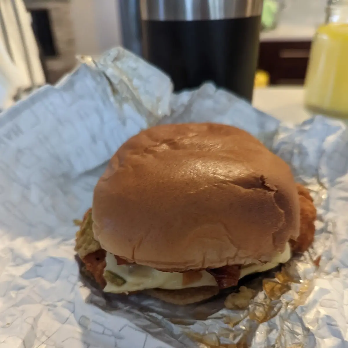 Hot Chicken Sandwich