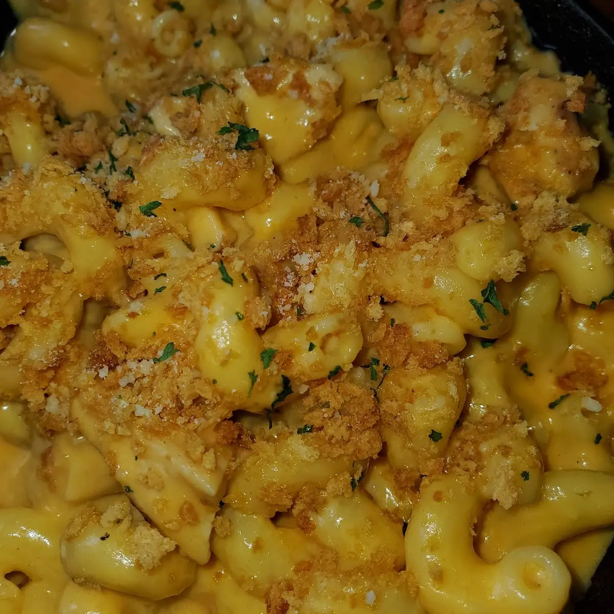 Buffalo Chicken Mac N Cheese