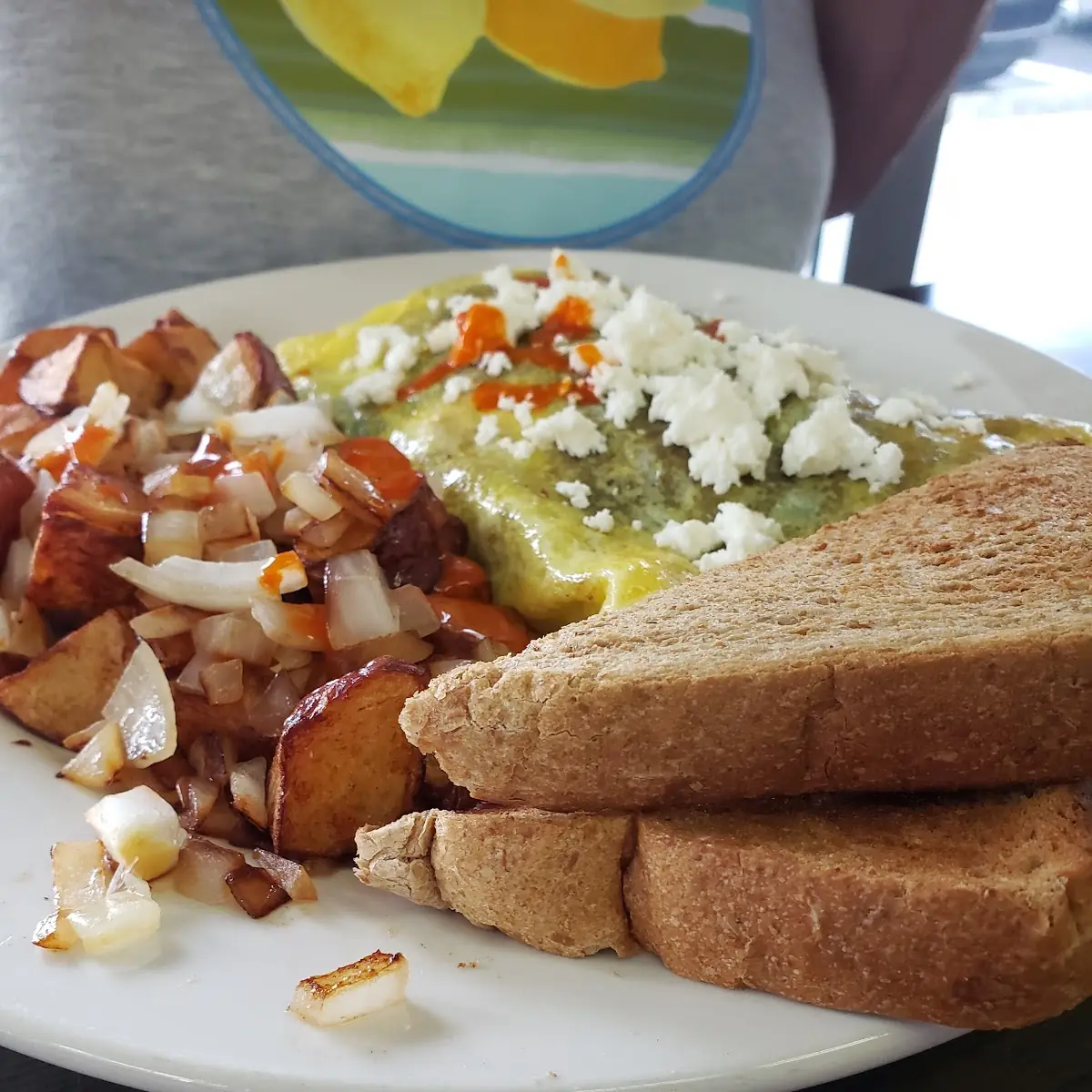 Create Your Own Omelette & Hash Browns