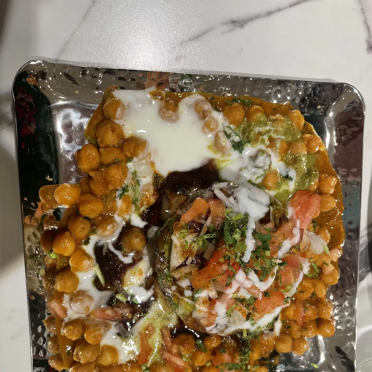 Aalloo Tikki Chaat