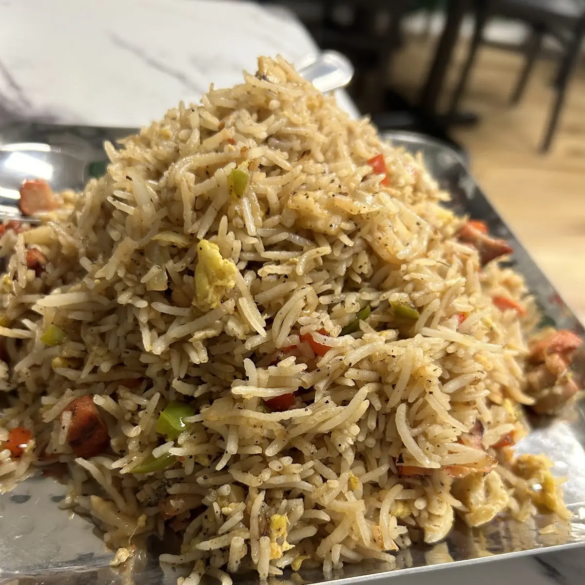 Egg Chicken Fried Rice