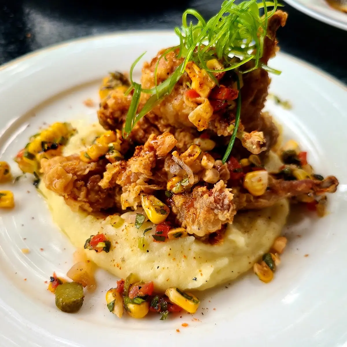 Country Fried and Smoked Quail