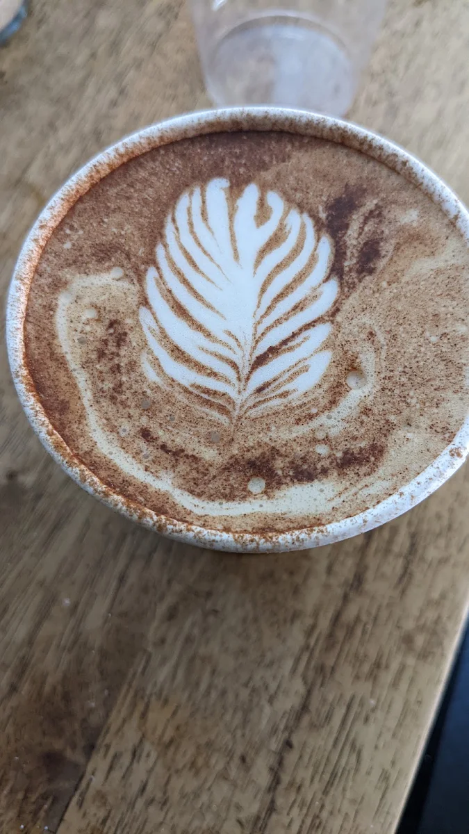 Dirty Chai Dusted with Cinnamon