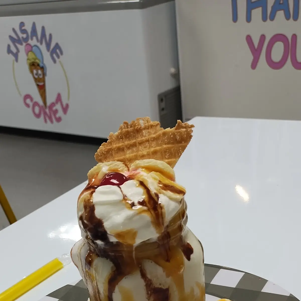 Insane Shake Banana Split