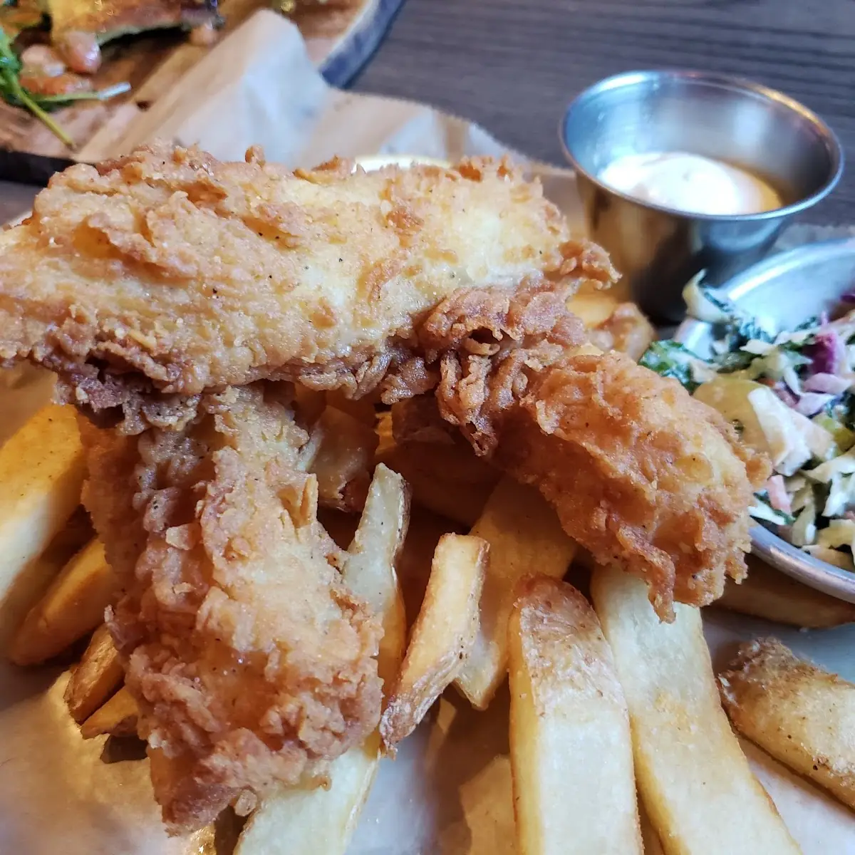Beer-Battered Fish & Chips