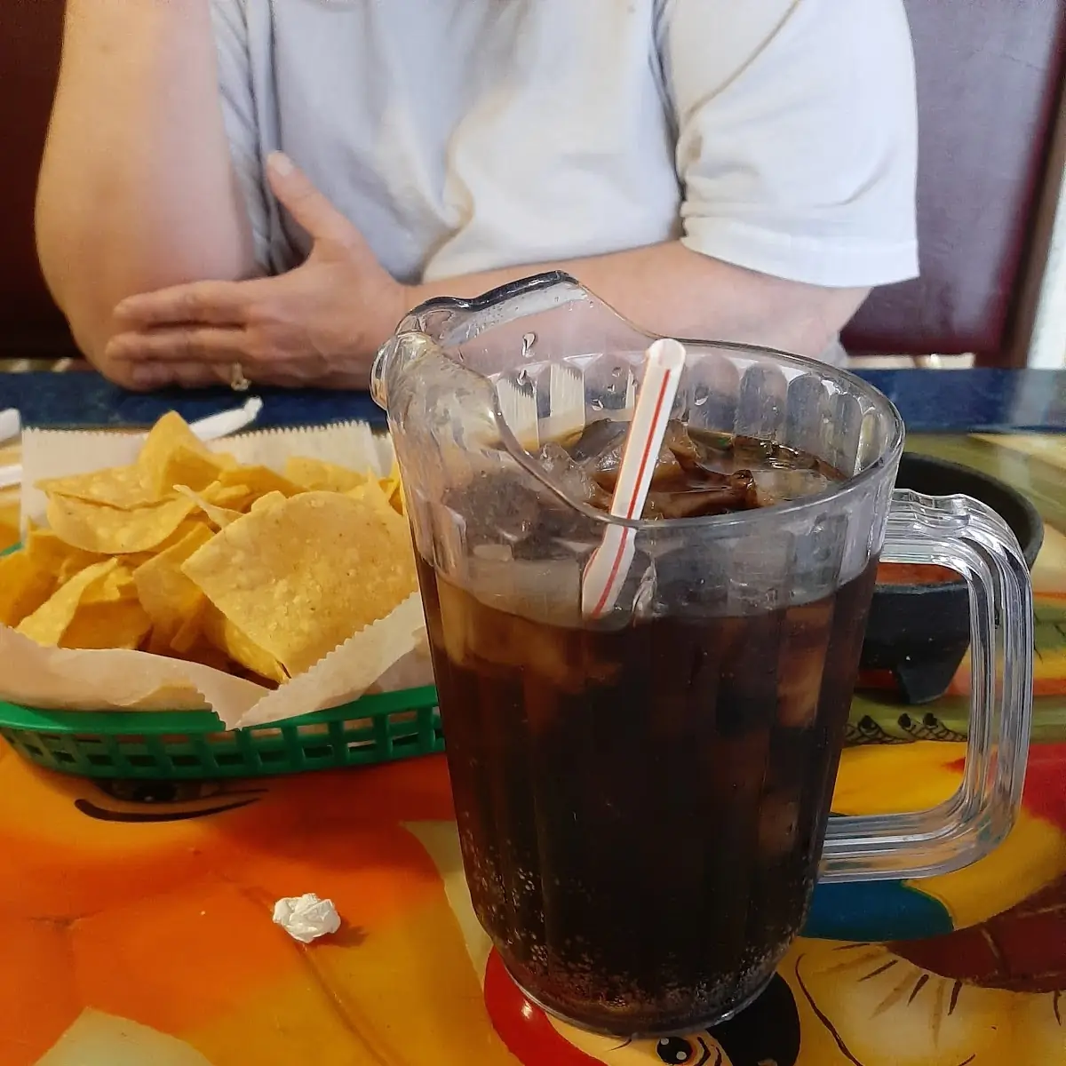Diet Coke and Tortilla Chips