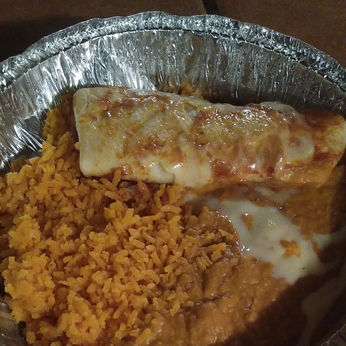 Refried Beans and Rice