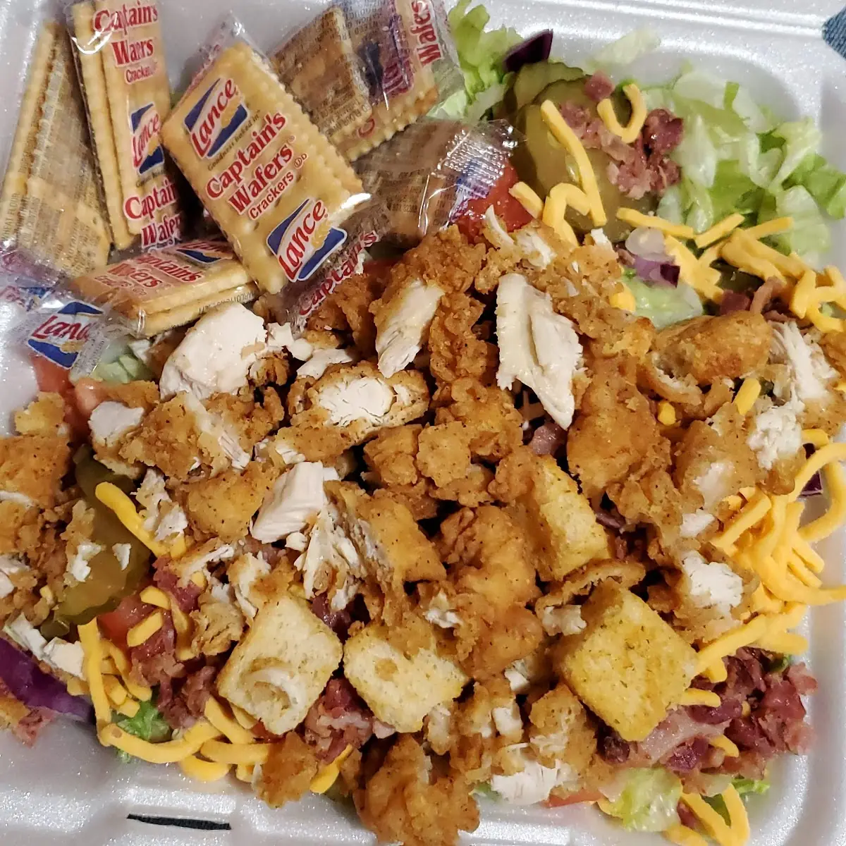 Fried Chicken Salad