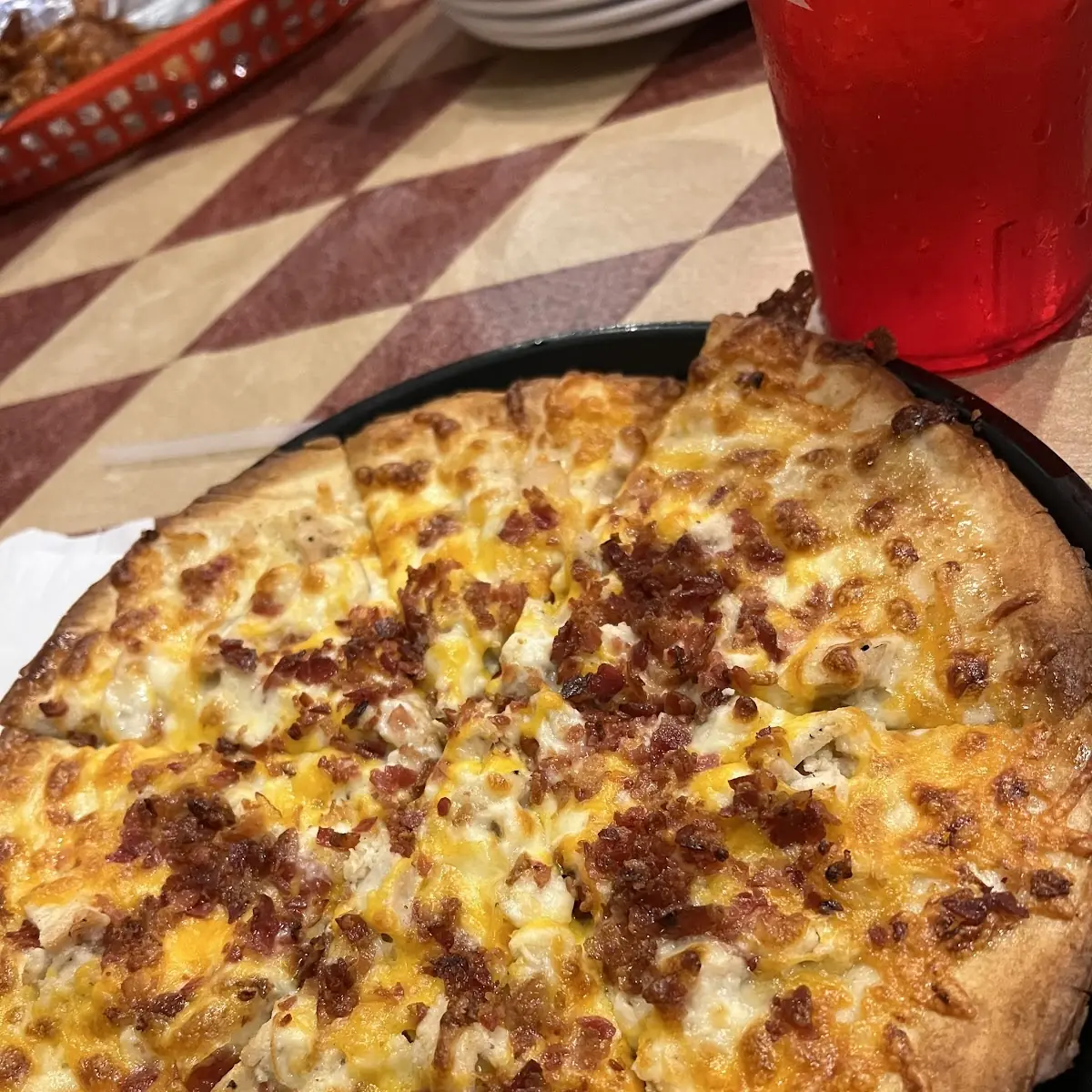 Chicken Bacon Ranch Pizza