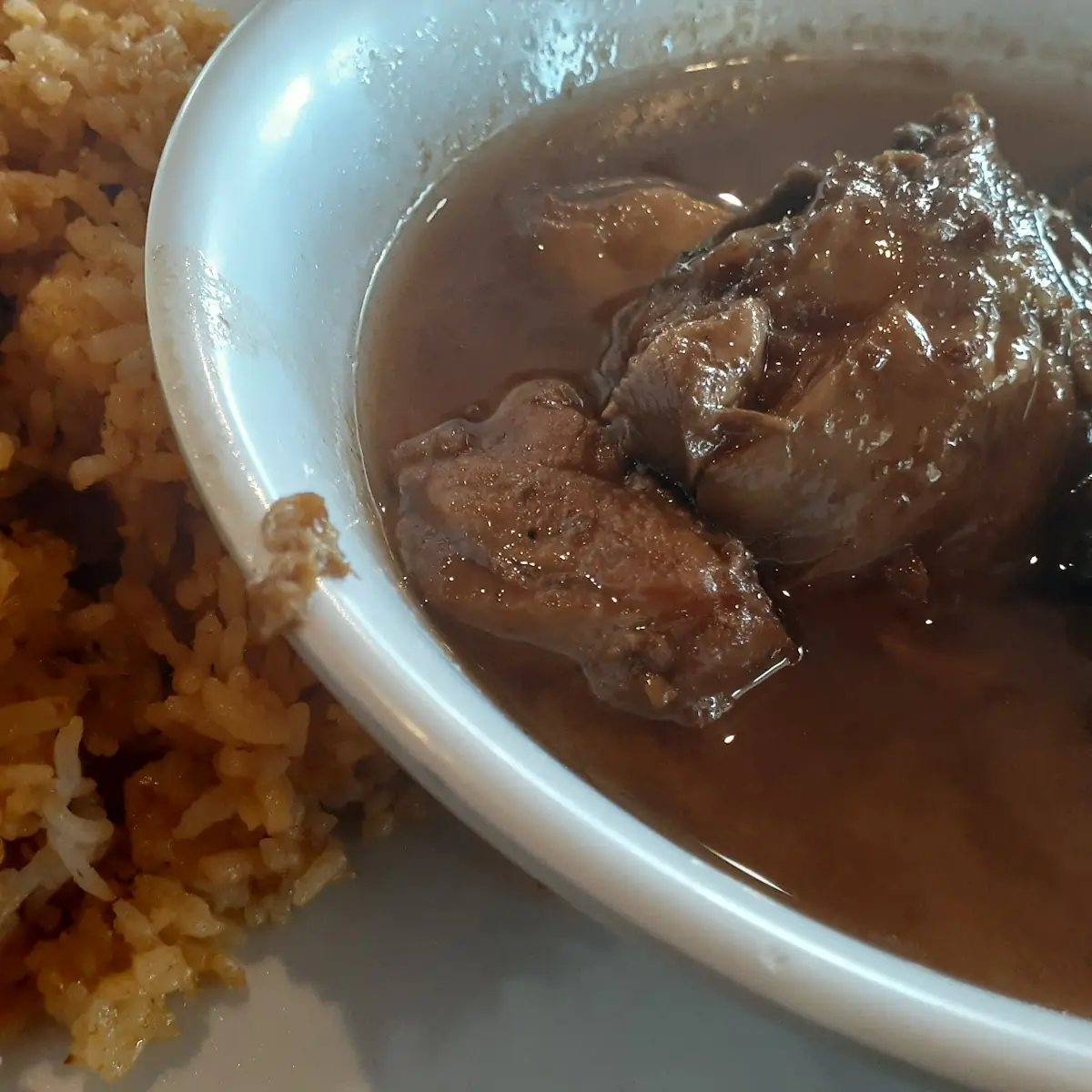 Adobo Chicken with Java Rice