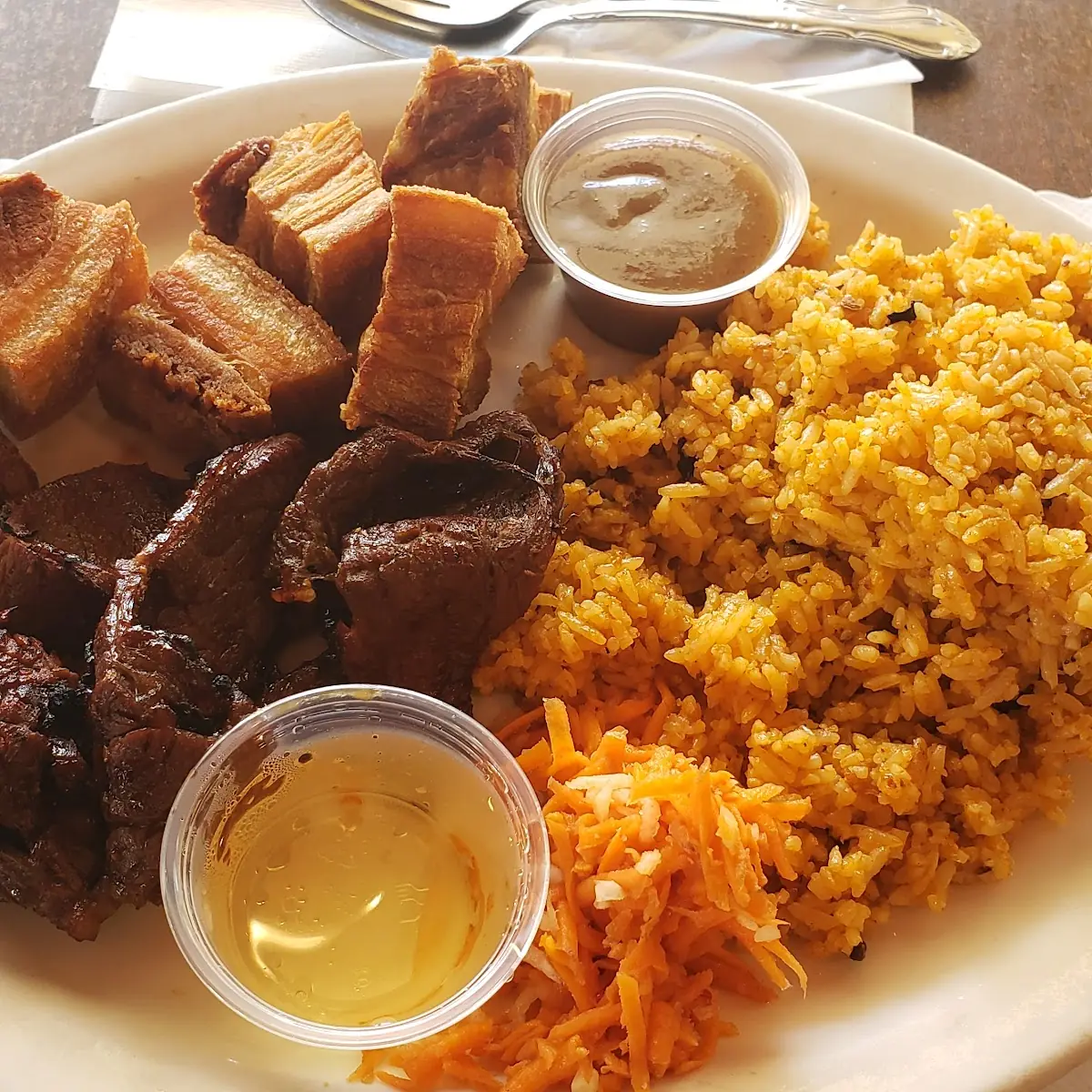 Combo Lechon Kawali Beef Tapa & Java Rice