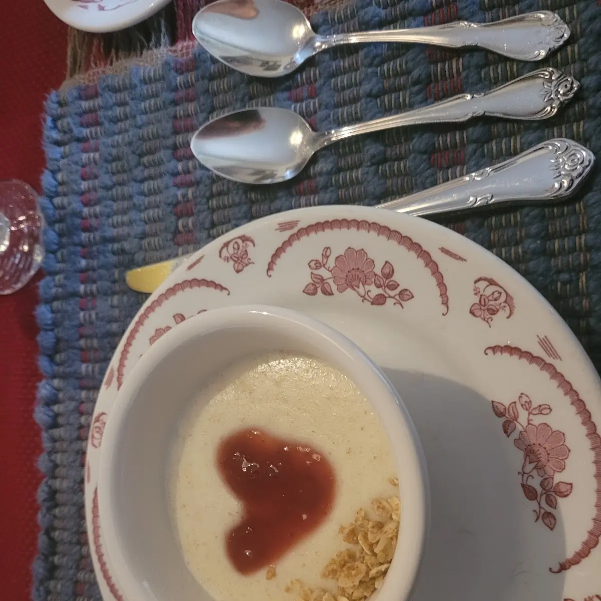 Cream of Wheat and Raspberry Jam