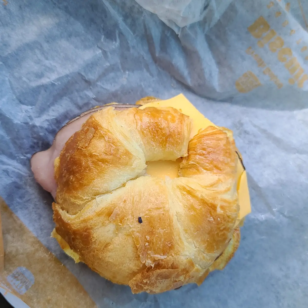 Ham and Cheese Croissant