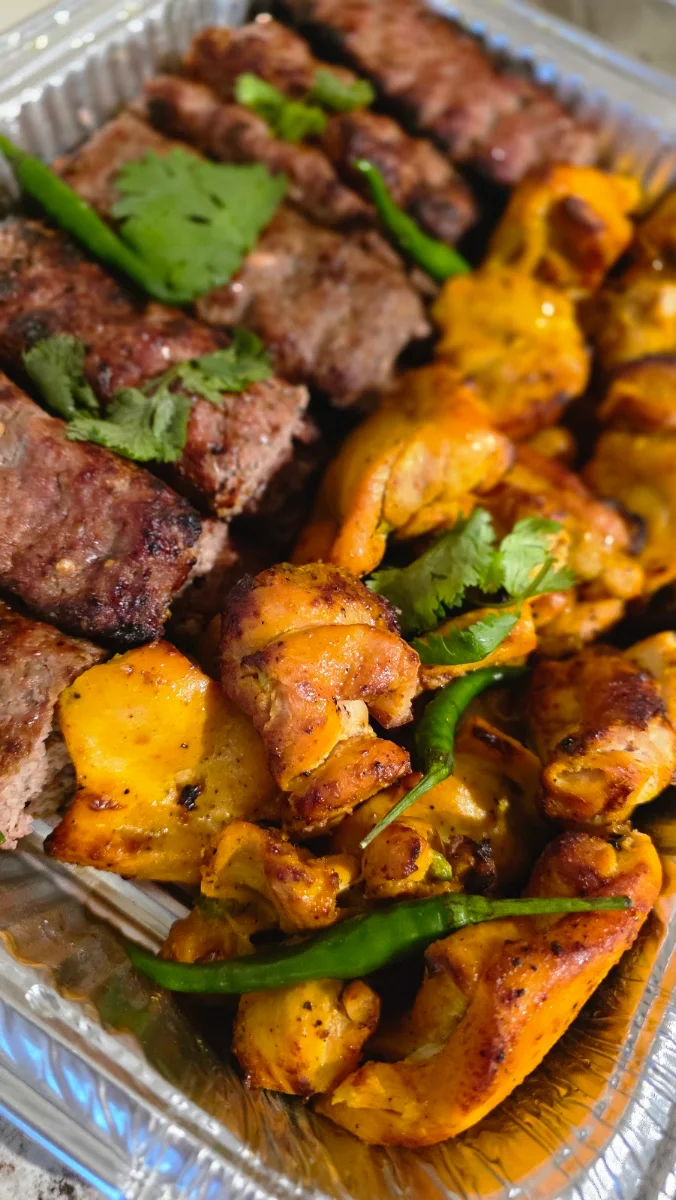 Chicken & Beef Kebob, Darbar Kebob