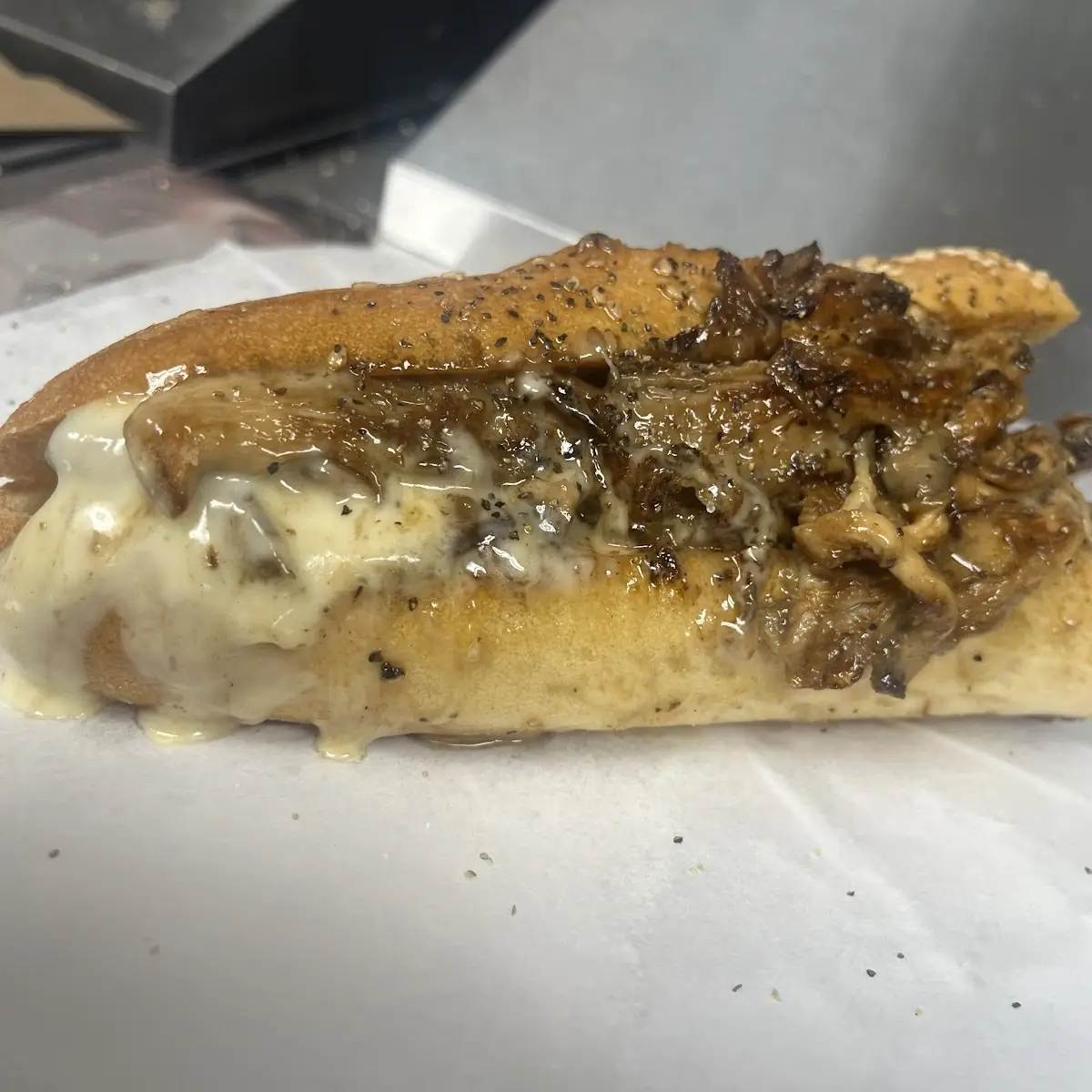 Seared Oyster Mushroom Sandwich
