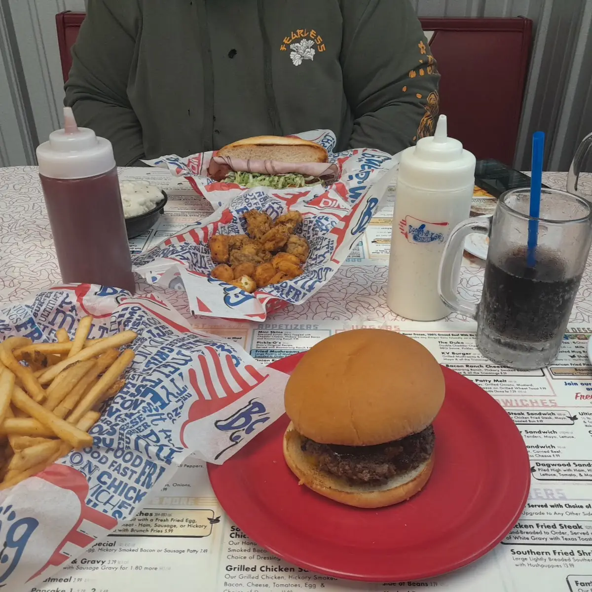 Famous Burger Basket