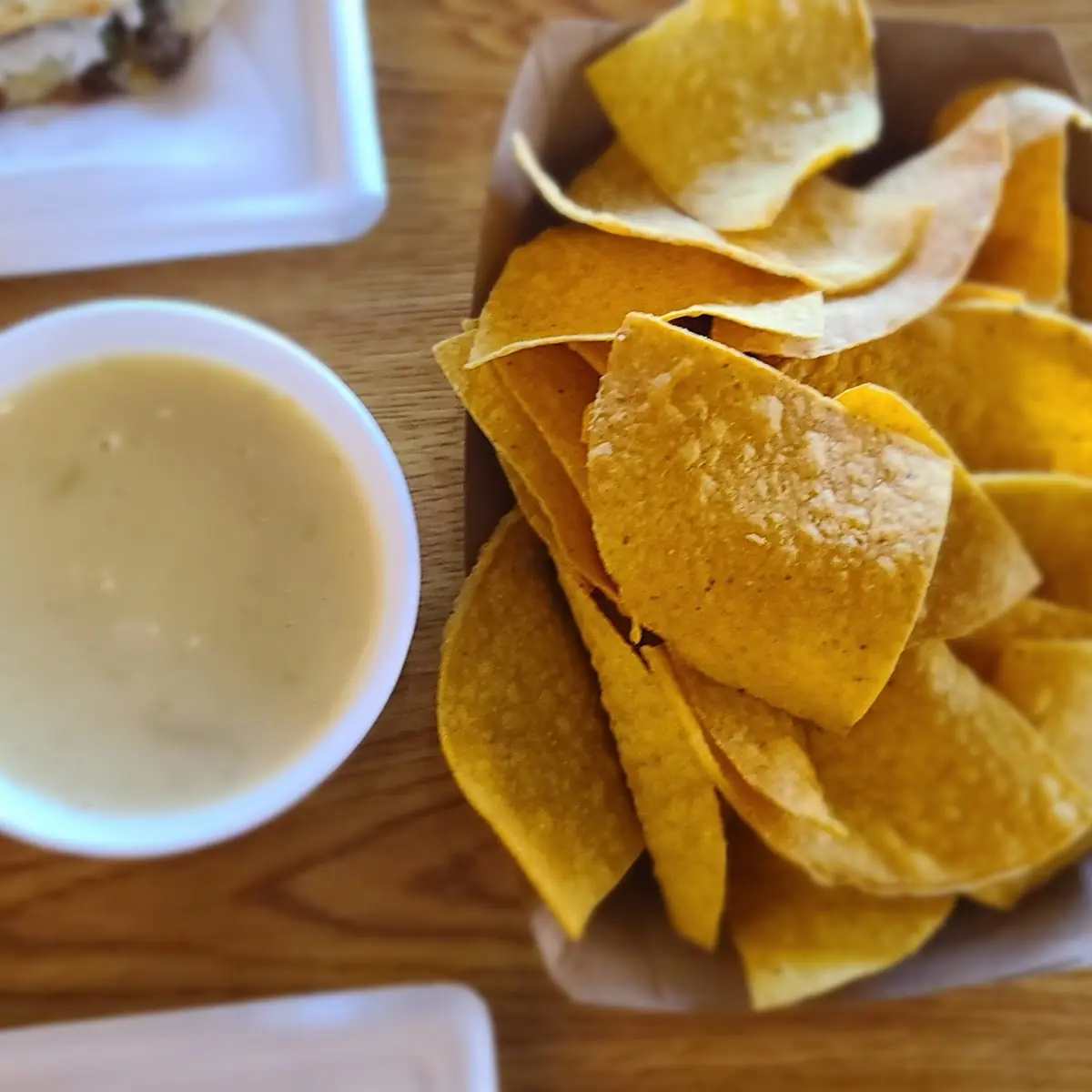 Cheese Dip and Chips