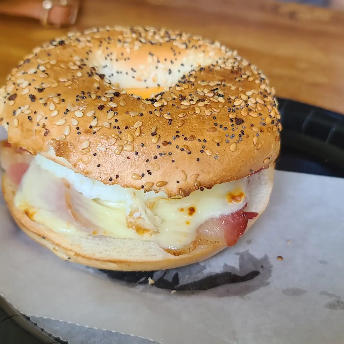 Bacon Egg and Cheese Bagel