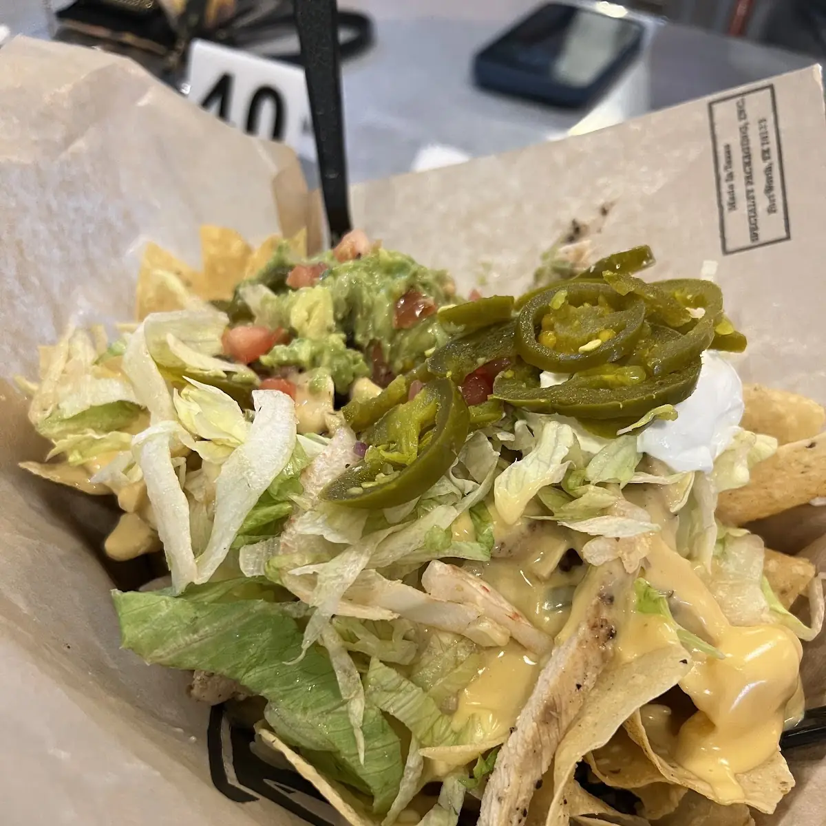 Chicken Nachos